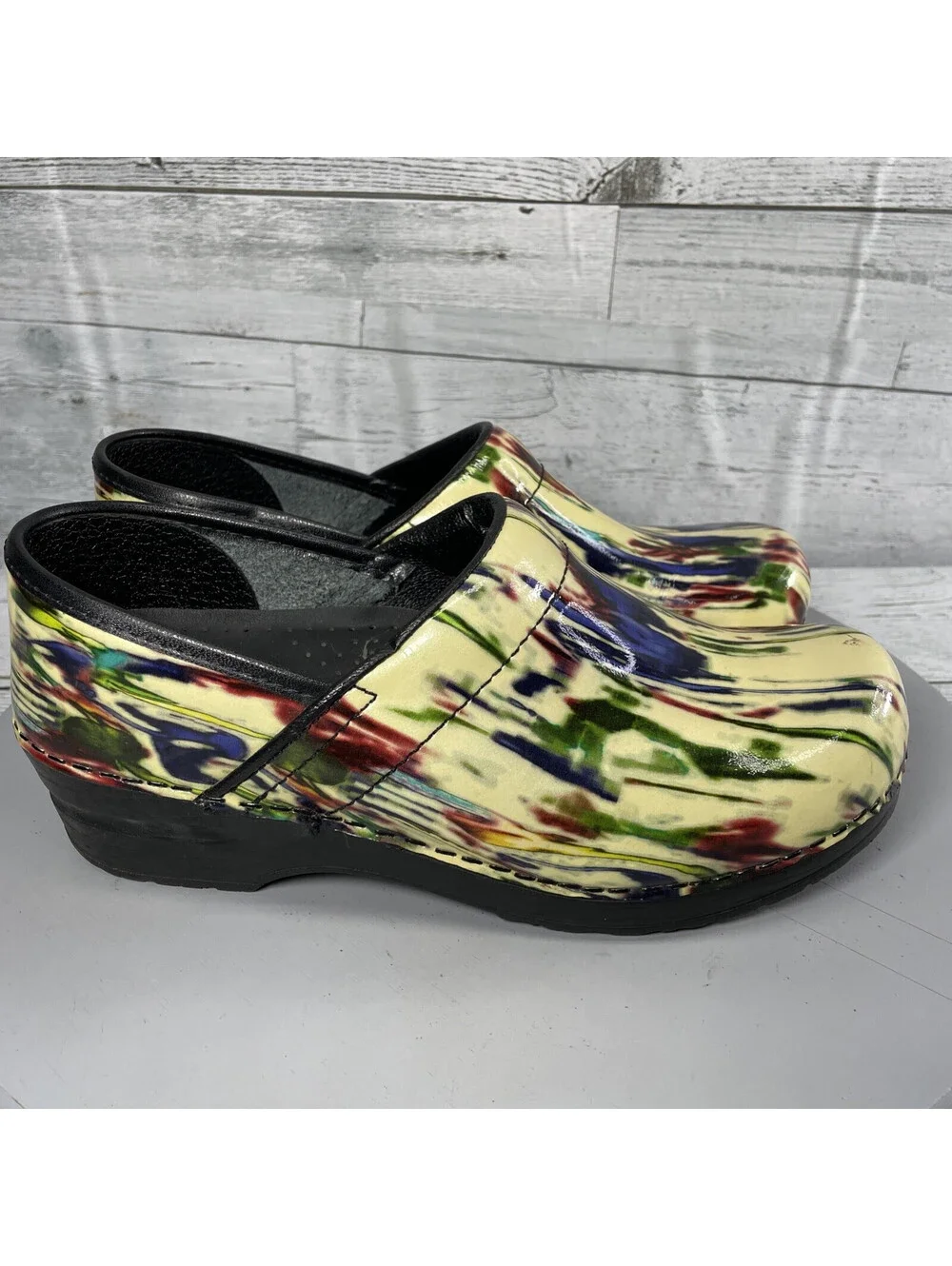 SANITA Tivoli Women's Clog in Multi The original Danish Clogs size 37